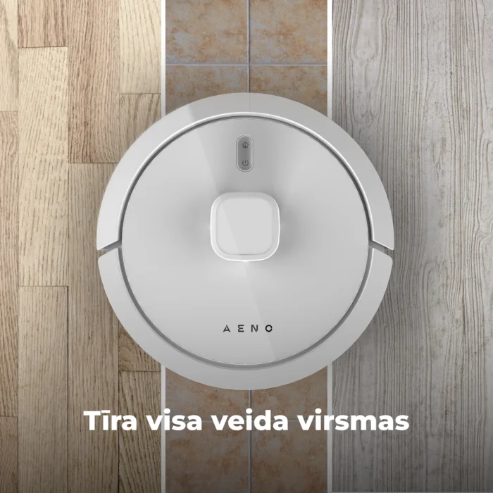 Roboti putekļu sūcēji Aeno RC8S White